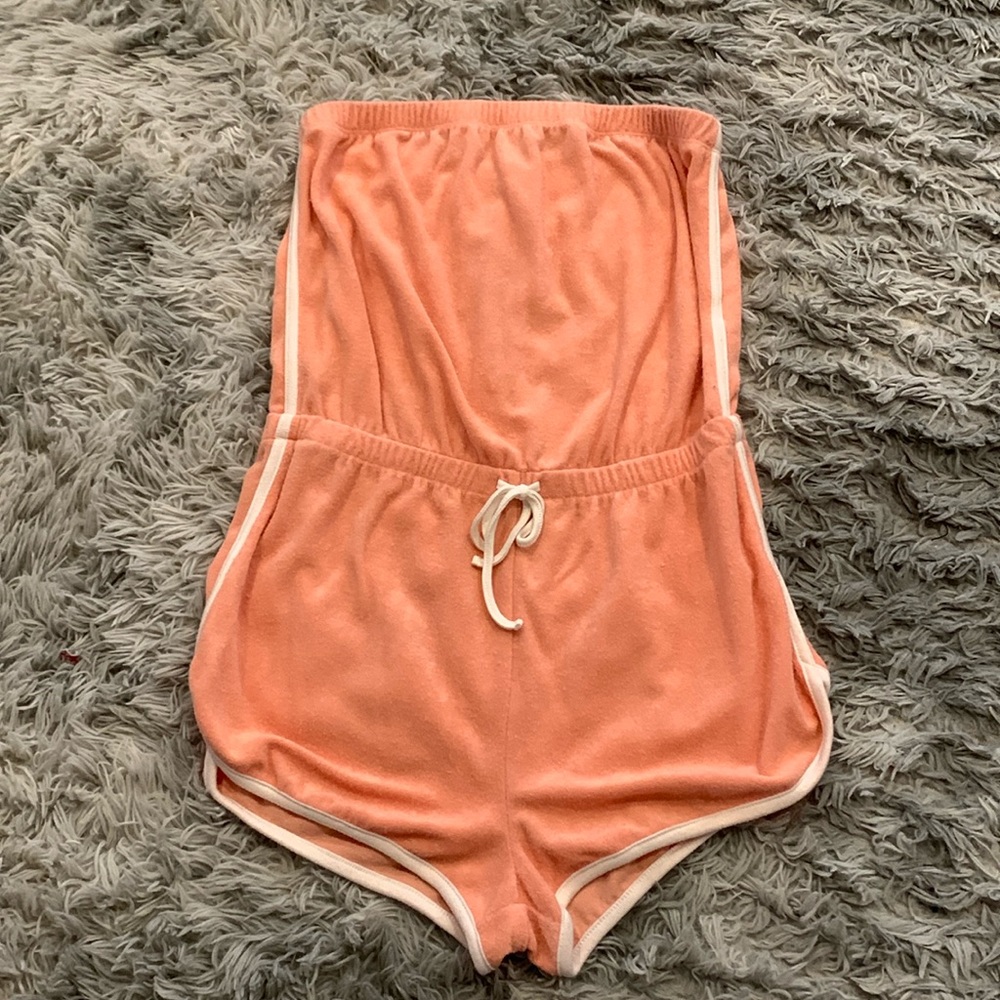GARAGE terrycloth romper